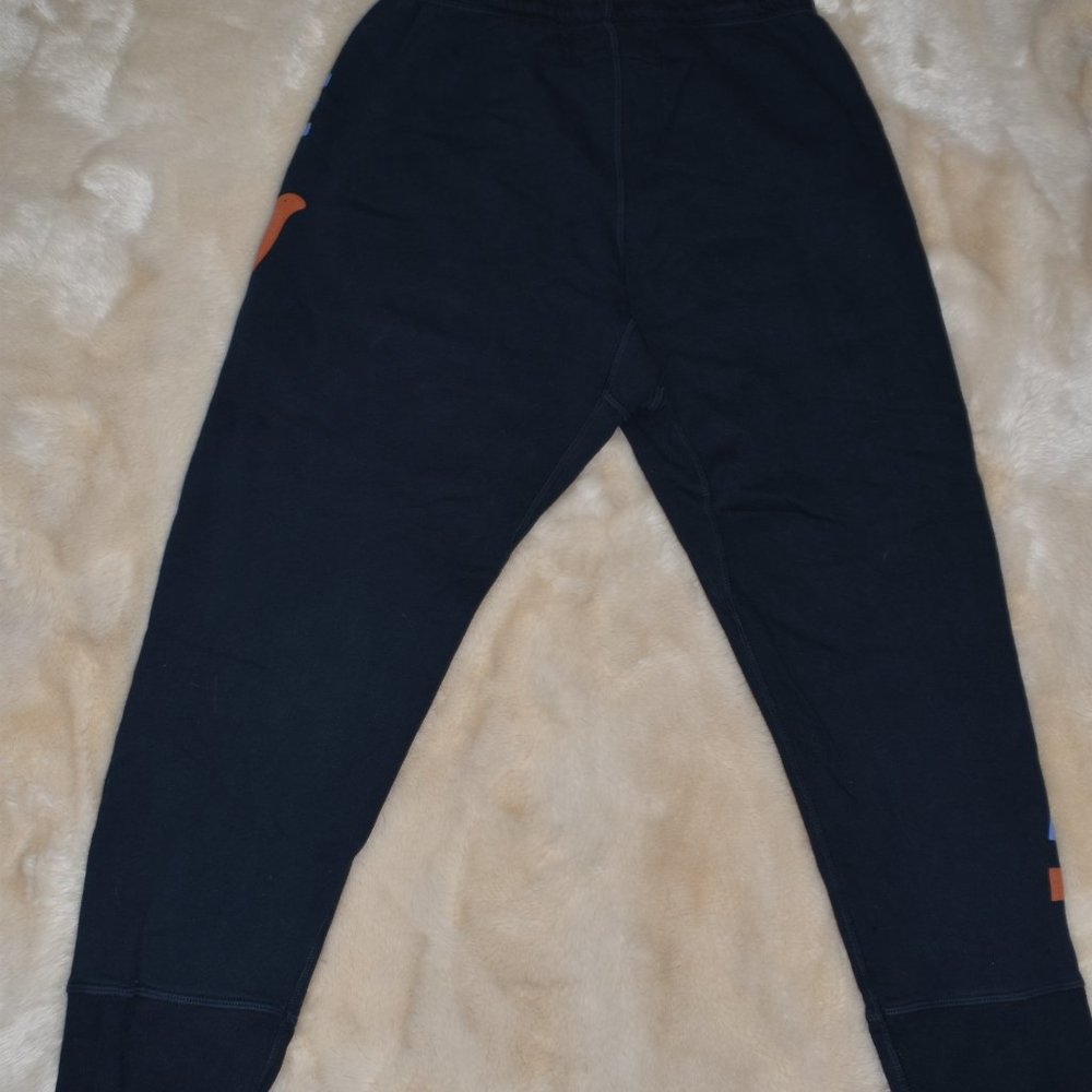Freecity Black Joggers with Blue and Orange Accents - Picture 2 of 4